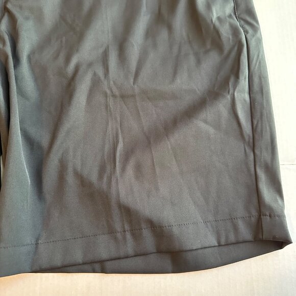 Nike Golf Black Flat Front Chino Performance Shorts Pockets Mens 42 - Picture 7 of 12